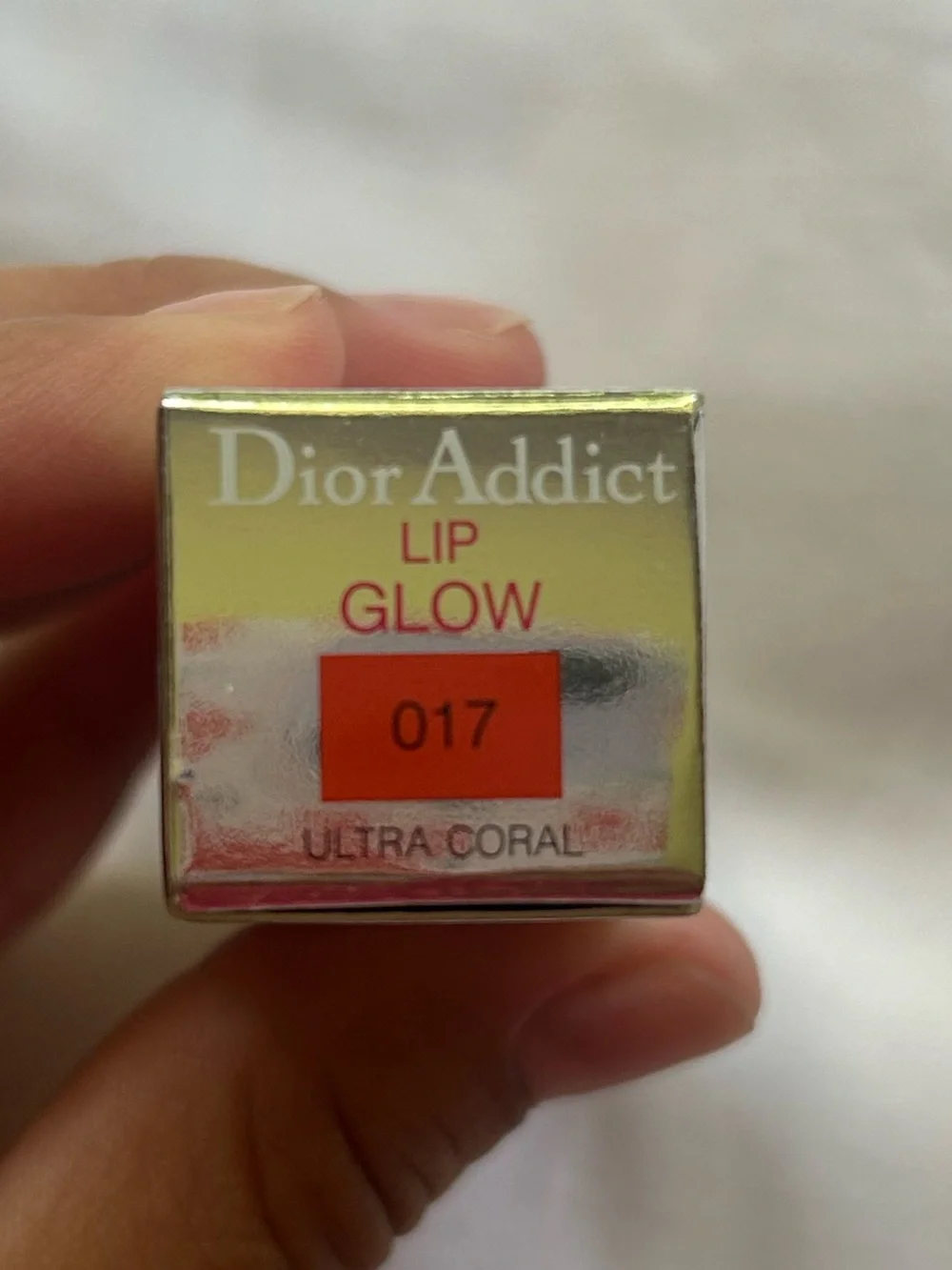Dior Lip Glow Balm - Coral Gold Packaging